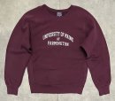 画像: 90'S MV SPORT "UNIVERSITY OF MAINE" ヘビーウエイト スウェットシャツ バーガンディ (VINTAGE)「Sweat Shirt」入荷しました。