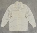 画像: 60'S HATHAWAY "VIYELLA" ウール/コットン オープンカラーシャツ 生成り イギリス製 (VINTAGE)「L/S Shirt」入荷しました。