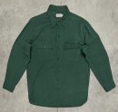 画像: 70'S LL Bean 筆記体タグ シャモアクロスシャツ ダークグリーン (VINTAGE)「L/S Shirt」入荷しました。