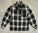 画像: CAL TOP フルジップ ドリズラージャケット オンブレチェック USA製 (NEW)「Jacket」入荷しました。