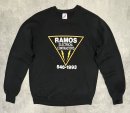 画像: 80'S JERZEES ラグランスリーブ 両面プリント スウェットシャツ ブラック USA製 (VINTAGE)「Sweat Shirt」入荷しました。