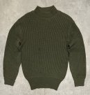 画像: 40'S アメリカ軍 US NAVY ウール モックネック デッキセーター オリーブ (VINTAGE)「Knit」入荷しました。