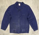 画像: 60'S SOLIDA Vポケット フレンチワーク カバーオール ブルー フランス製 (VINTAGE)「Jacket」入荷しました。