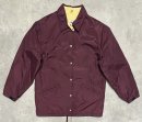 画像: 80'S LL Bean チンスト付き ナイロン コーチジャケット バーガンディ USA製 (VINTAGE)「Jacket」入荷しました。
