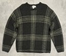 画像: 90'S J.CREW 旧タグ クルーネック セーター チェック柄 (VINTAGE)「Knit」入荷しました。