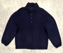 画像: 90'S LANDS' END スナップボタン プルオーバーフリースジャケット ネイビー USA製 (VINTAGE)「Jacket」入荷しました。
