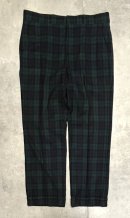 画像: 70'S PENDLETON ウールパンツ TALONジップ ブラックウォッチ USA製 (VINTAGE)「Bottoms」入荷しました。