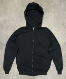 画像: 90'S JERZEES フルジップ スウェットパーカー アルミジップ ブラック (VINTAGE)「Parka」入荷しました。