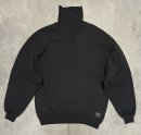 画像: 90'S RUSSELL ATHLETIC 前Vガゼット タートルネック スウェットシャツ ブラック USA製 (VINTAGE)「Sweat Shirt」入荷しました。
