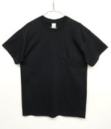 画像: GILDAN ポケット付き 半袖 Tシャツ BLACK (NEW)