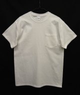 画像: GILDAN ポケット付き 半袖 Tシャツ WHITE (NEW)