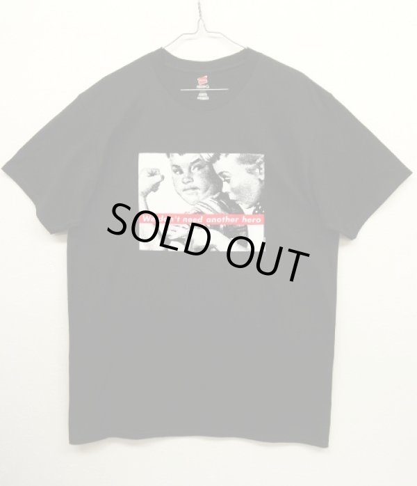 画像1: 90'S FOTOFOLIO製 BARBARA KRUGER Tシャツ BLACK (DEADSTOCK)