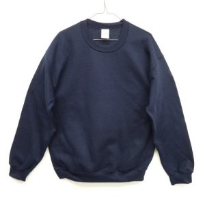 画像: GILDAN クルーネック スウェットシャツ NAVY (NEW)