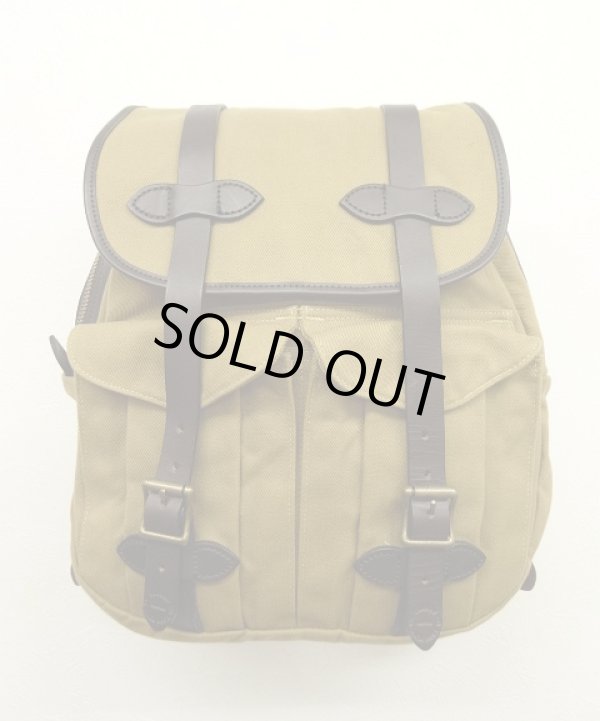 画像1: FILSON "RUGGED TWILL RUCKSACK" バックパック USA製  (USED)