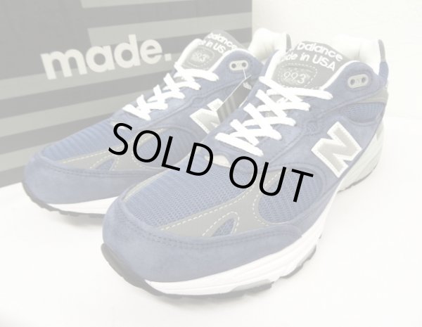 画像1: New Balance MR993VI ネイビー USA製 (NEW)