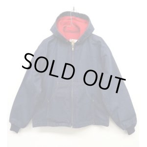 画像: 80'S CARHARTT 裏地付き 裾リブ無し デニムパーカー INDIGO (VINTAGE)