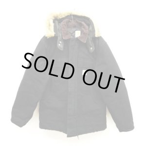 画像: 90'S CARHARTT 裏地キルティング フード付き ダックジャケット BLACK (VINTAGE)