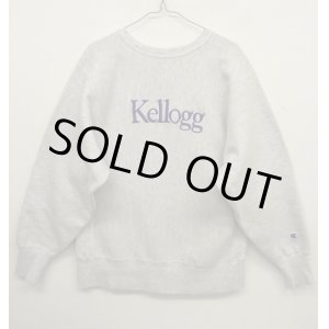 画像: 90'S CHAMPION 刺繍タグ リバースウィーブ Kellogg刺繍 USA製 (VINTAGE)