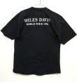 画像2: 90'S MILES DAVIS ワールドツアー Tシャツ BLACK (VINTAGE)