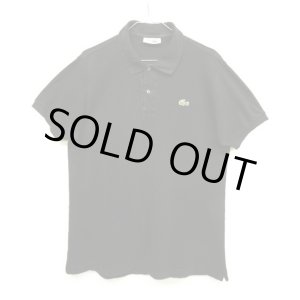 画像: 70'S CHEMISE LACOSTE L1212 ポロシャツ ブラック フランス製  (VINTAGE)