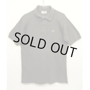 画像: 80'S CHEMISE LACOSTE L1212 ポロシャツ ダークグレー フランス製  (VINTAGE)