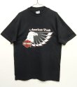 画像1: 80'S HARLEY DAVIDSON Tシャツ 両面プリント USA製 (VINTAGE)