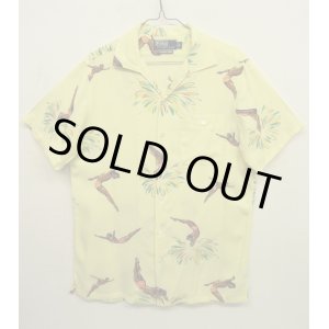 画像: 90'S RALPH LAUREN レーヨン オープンカラー アロハシャツ (VINTAGE)