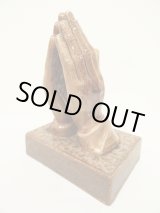 画像: PRAYING HANDS プレイハンド セラミック製 オーナメント 置物 (ANTIQUE)