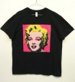 画像1: ANDY WARHOL "MARILYN MONROE (MARILYN) 1967 " オフィシャル Tシャツ (USED)