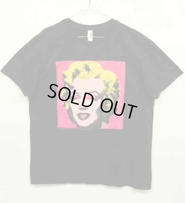 画像1: ANDY WARHOL "MARILYN MONROE (MARILYN) 1967 " オフィシャル Tシャツ (USED)