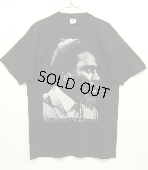 画像1: 90'S THELONIOUS MONK Tシャツ GEAR INC USA製 (VINTAGE)