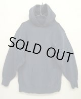 画像: 90'S CHAMPION x LANDS' END 目無し リバースウィーブ パーカー ネイビー USA製 (VINTAGE)