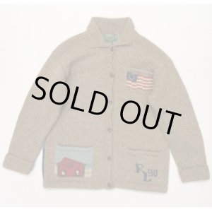 画像: 90'S POLO COUNTRY ハンドニット カーディガン (VINTAGE)