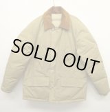 画像: 80'S LL Bean 襟コーデュロイ グースダウン使用 ダウンジャケット TAN USA製 (VINTAGE)