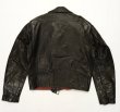 画像2: 60'S BRITISH CYCLE LEATHERS レザー ダブルライダースジャケット カナダ製 (VINTAGE) 