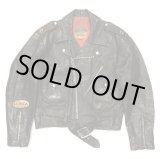 画像: 60'S BRITISH CYCLE LEATHERS レザー ダブルライダースジャケット カナダ製 (VINTAGE) 
