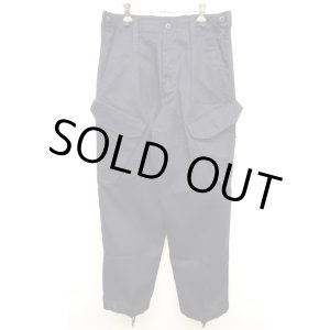 画像: イギリス軍 ROYAL NAVY 斜めポケット カーゴパンツ NAVY (DEADSTOCK)