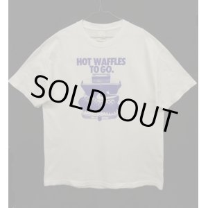 画像: 00'S NIKE "HOT WAFFLES TO GO" Tシャツ WHITE (USED)