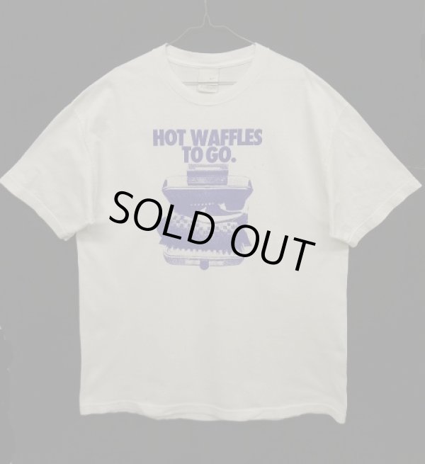 画像1: 00'S NIKE "HOT WAFFLES TO GO" Tシャツ WHITE (USED)