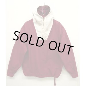 画像: 90'S J.CREW 切り替え コットン アノラックパーカー (VINTAGE)