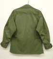 画像2: 60'S アメリカ軍 US ARMY "JUNGLE FATIGUE 2nd" ノンリップ ポプリンジャケット S-SHORT (VINTAGE)