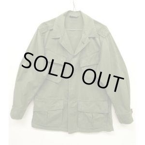 画像: 60'S アメリカ軍 US ARMY "JUNGLE FATIGUE 2nd" ノンリップ ポプリンジャケット S-SHORT (VINTAGE)