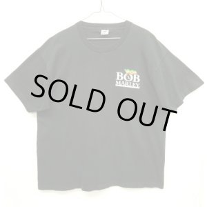 画像: 90'S BOB MARLEY シングルステッチ 半袖 Tシャツ BLACK USA製 (VINTAGE)