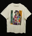 画像1: 80'S PABLO PICASSO "窓辺に座る女" シングルステッチ プリント Tシャツ USA製 (VINTAGE)