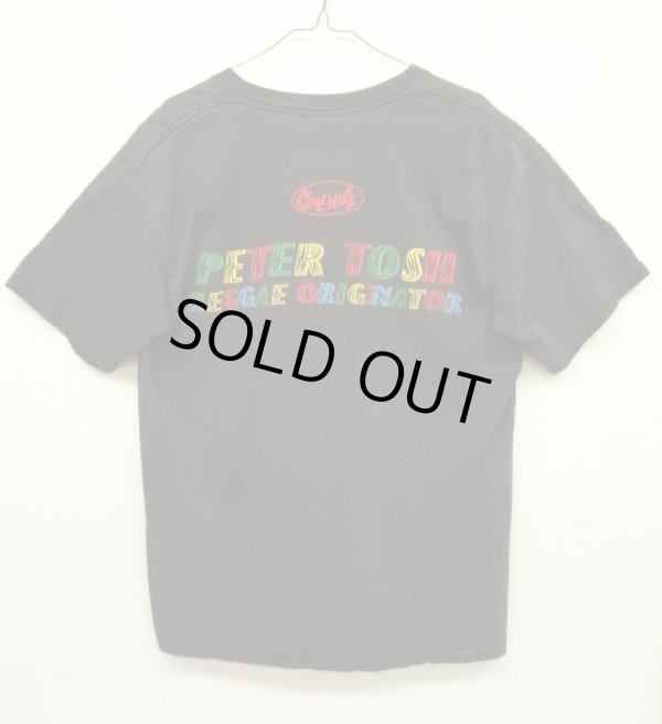 画像2: 90'S PETER TOSH "COOYAH製" 両面プリント Tシャツ USA製 (VINTAGE)