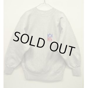 画像: 90'S CHAMPION 刺繍タグ リバースウィーブ NFL ヘザーグレー USA製 (VINTAGE)