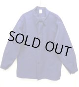 画像: フレンチワーク カバーオール ワークジャケット NAVY (DEADSTOCK)