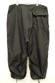 画像3: 90'S アメリカ軍 US ARMY ポケット付き スノーカモ パンツ 後染め BLACK (DEADSTOCK)