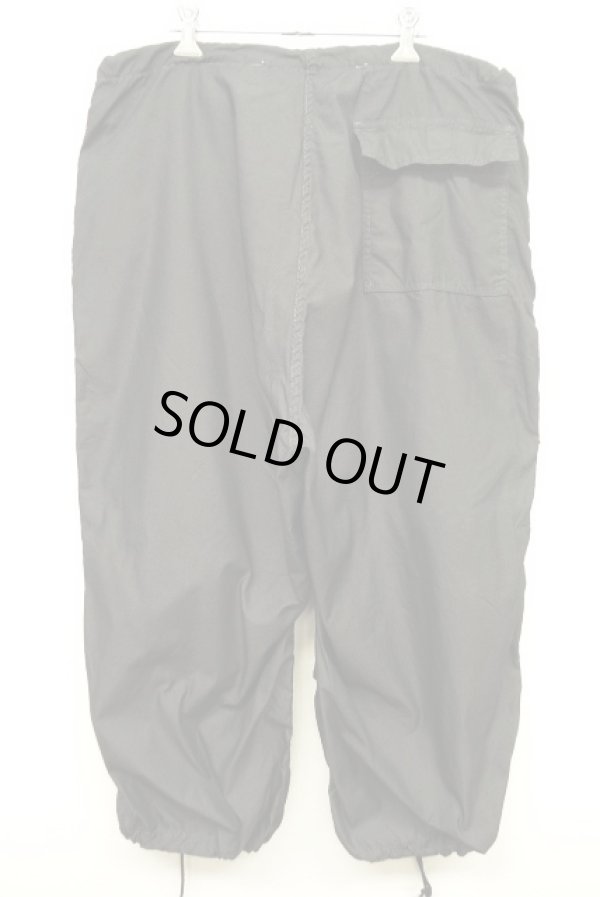 画像3: 90'S アメリカ軍 US ARMY ポケット付き スノーカモ パンツ 後染め BLACK (DEADSTOCK)