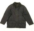 画像1: BARBOUR 3クレスト 旧タグ "BEAUFORT" オイルドジャケット NAVY イングランド製 (VINTAGE)